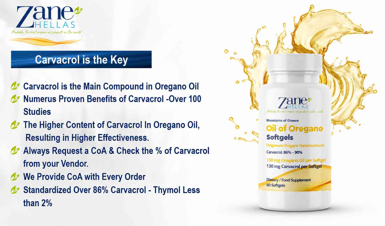 Softgels Ratio 30% Oregano Essential Oil 3 Softgels Ratio 30% Oregano Essential Oil - Image 3