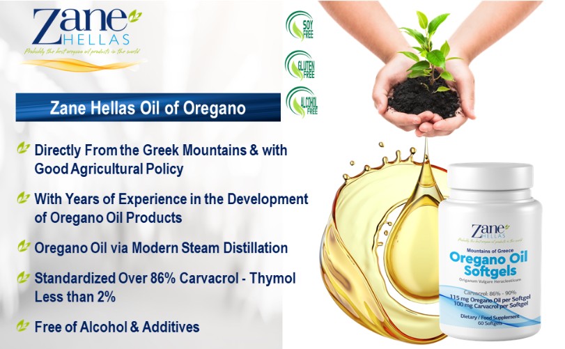 Oreganoöl-Kapseln/Weichkapseln-Verhältnis 20% Oregano-Ätherisches Öl 5 Oregano Oil Capsules/Softgels Ratio 20% Oregano Essential Oil – Bild 5